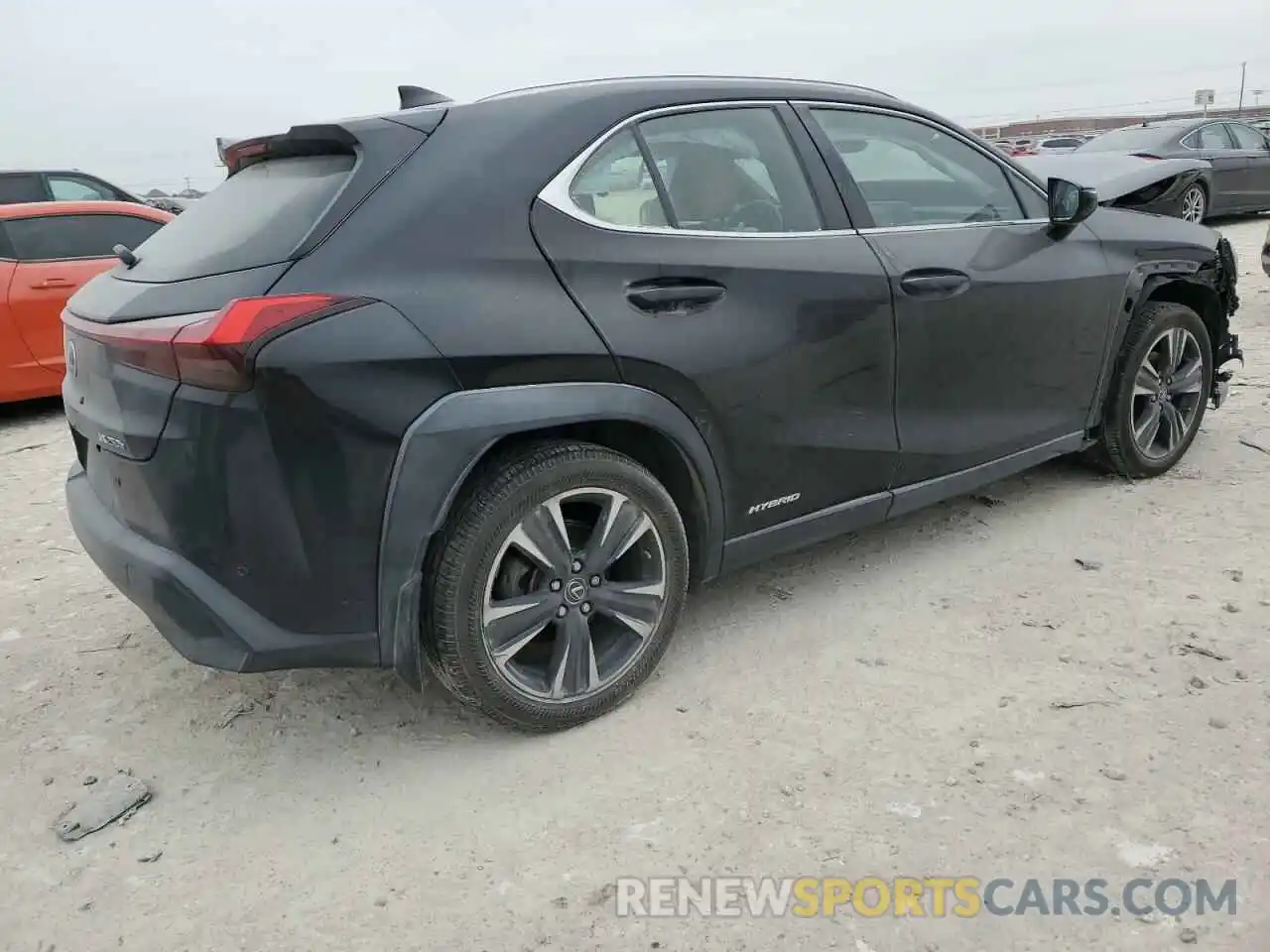 3 Photograph of a damaged car JTHU9JBH6K2012739 LEXUS UX 250H 2019