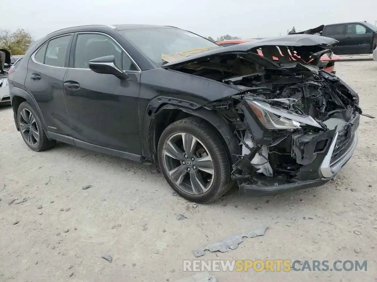 4 Photograph of a damaged car JTHU9JBH6K2012739 LEXUS UX 250H 2019