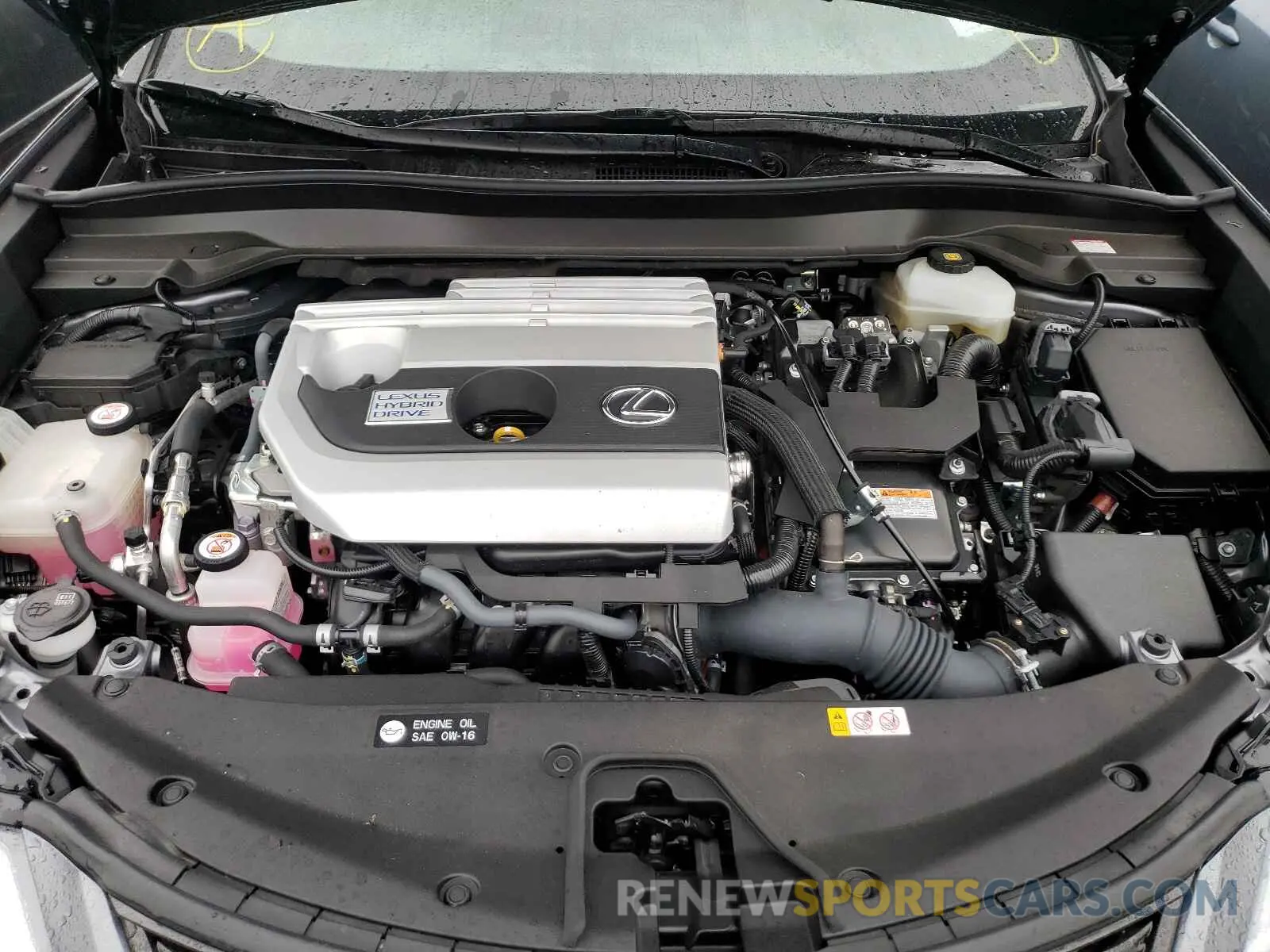 7 Photograph of a damaged car JTHU9JBH6K2015379 LEXUS UX 250H 2019