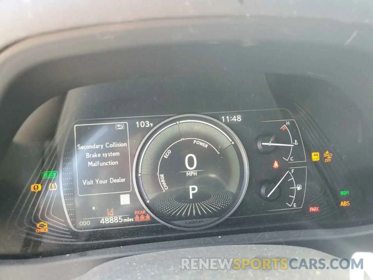9 Photograph of a damaged car JTHU9JBH6K2016760 LEXUS UX 250H 2019