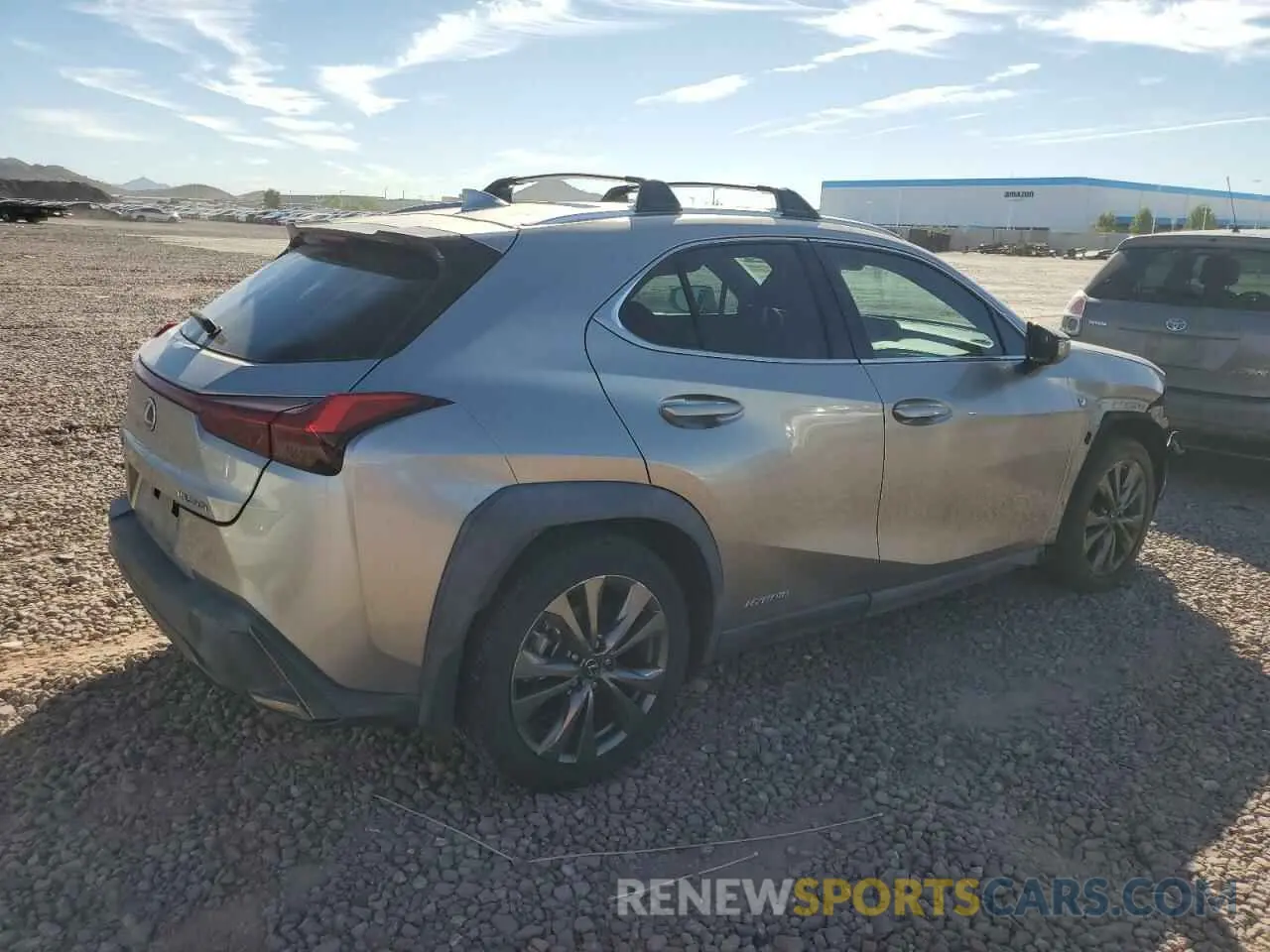 3 Photograph of a damaged car JTHU9JBH6K2019920 LEXUS UX 250H 2019