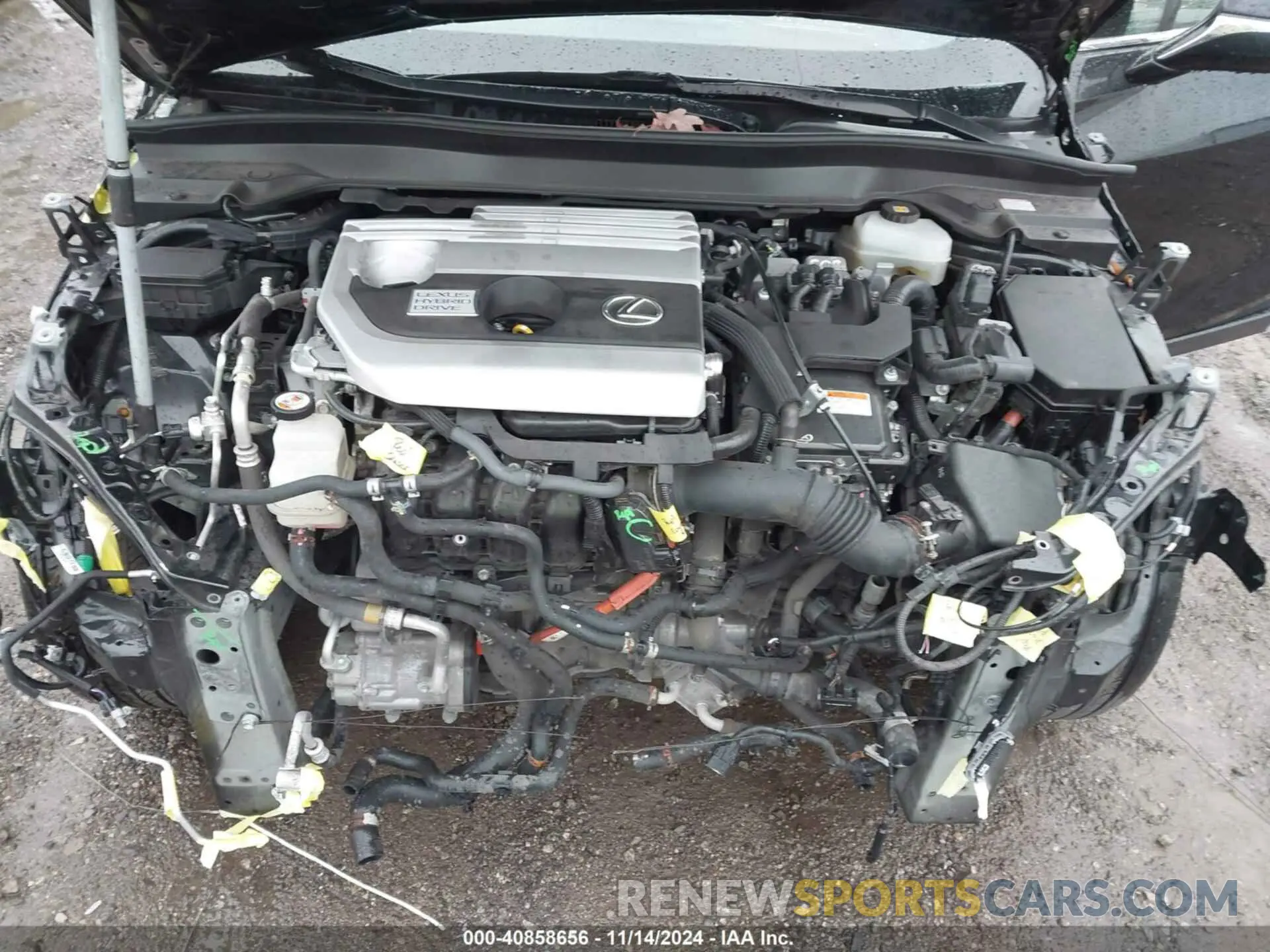 10 Photograph of a damaged car JTHU9JBH7K2002639 LEXUS UX 250H 2019
