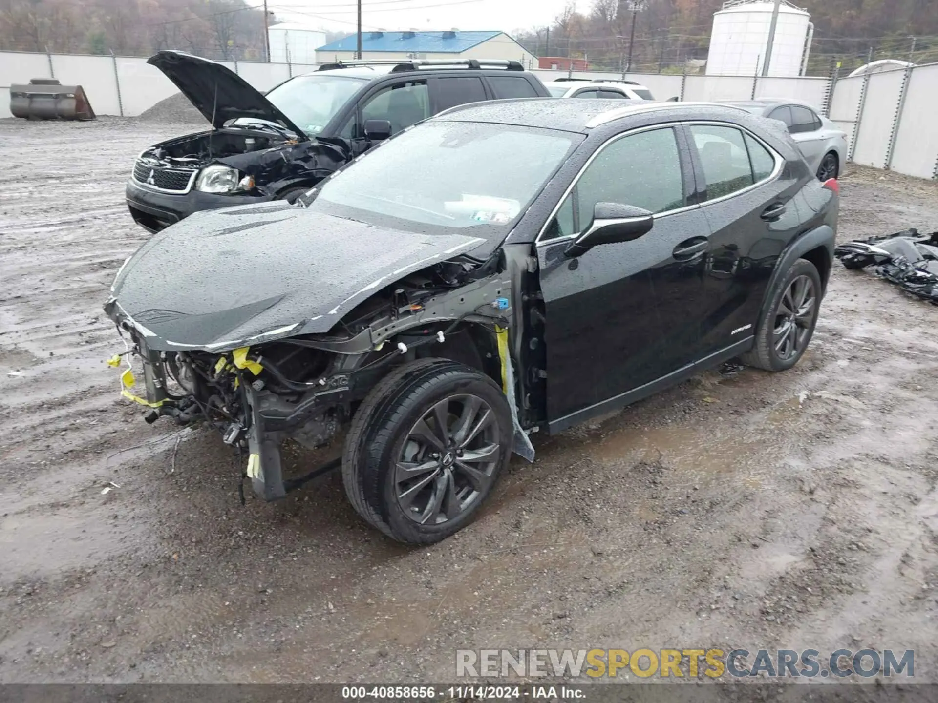 2 Photograph of a damaged car JTHU9JBH7K2002639 LEXUS UX 250H 2019