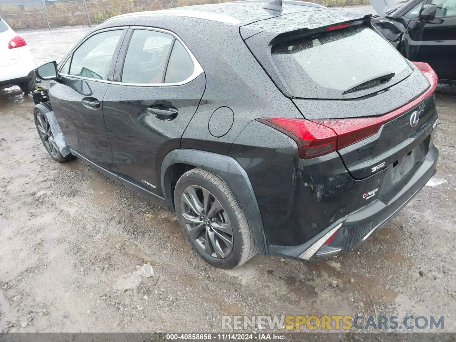 3 Photograph of a damaged car JTHU9JBH7K2002639 LEXUS UX 250H 2019