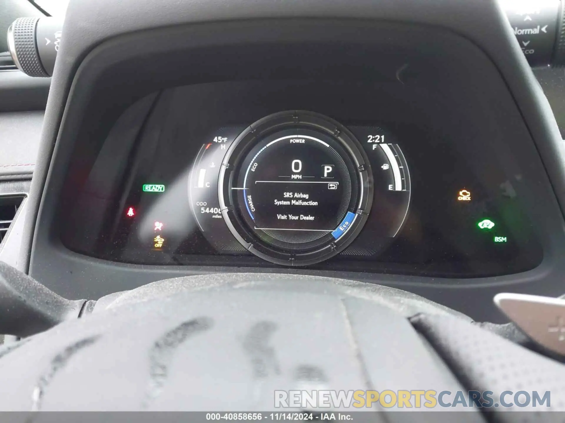7 Photograph of a damaged car JTHU9JBH7K2002639 LEXUS UX 250H 2019