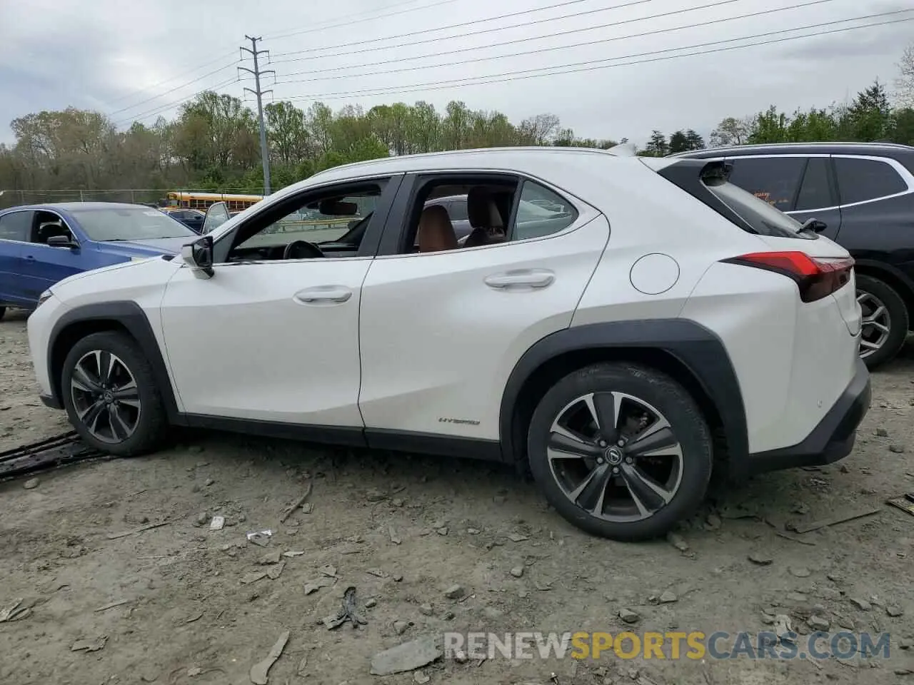 2 Photograph of a damaged car JTHU9JBH7K2008201 LEXUS UX 250H 2019