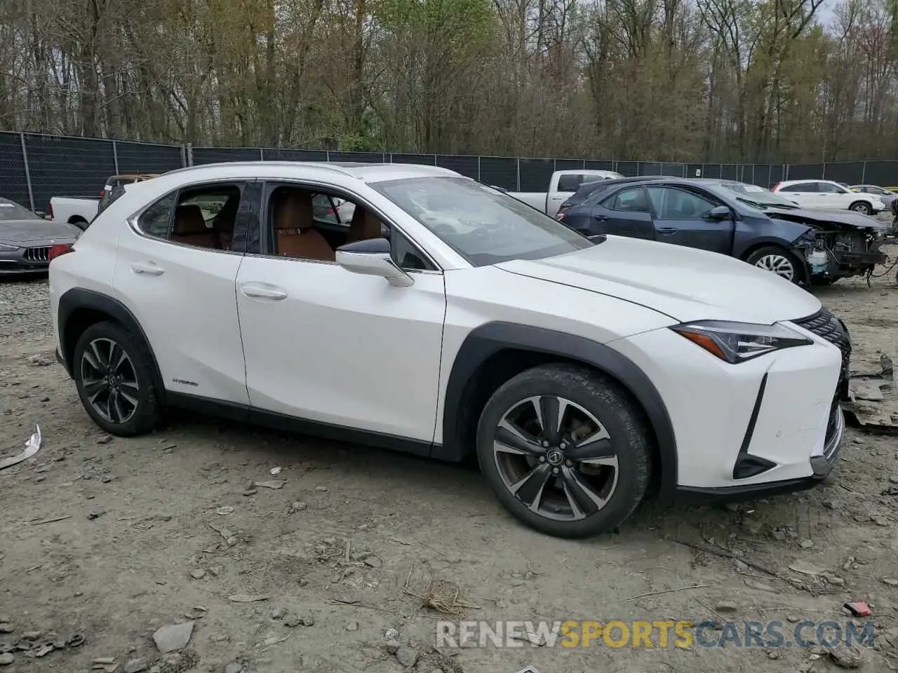 4 Photograph of a damaged car JTHU9JBH7K2008201 LEXUS UX 250H 2019