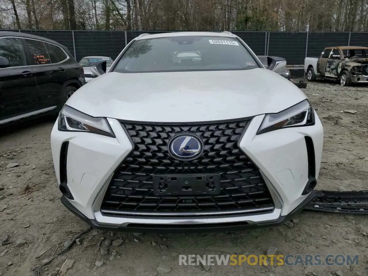 5 Photograph of a damaged car JTHU9JBH7K2008201 LEXUS UX 250H 2019