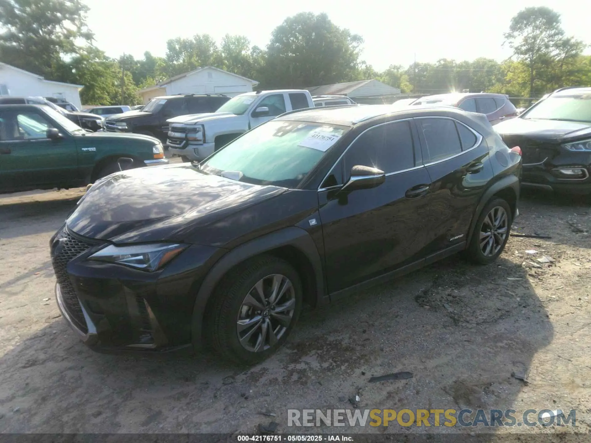 2 Photograph of a damaged car JTHU9JBH7K2012295 LEXUS UX 250H 2019