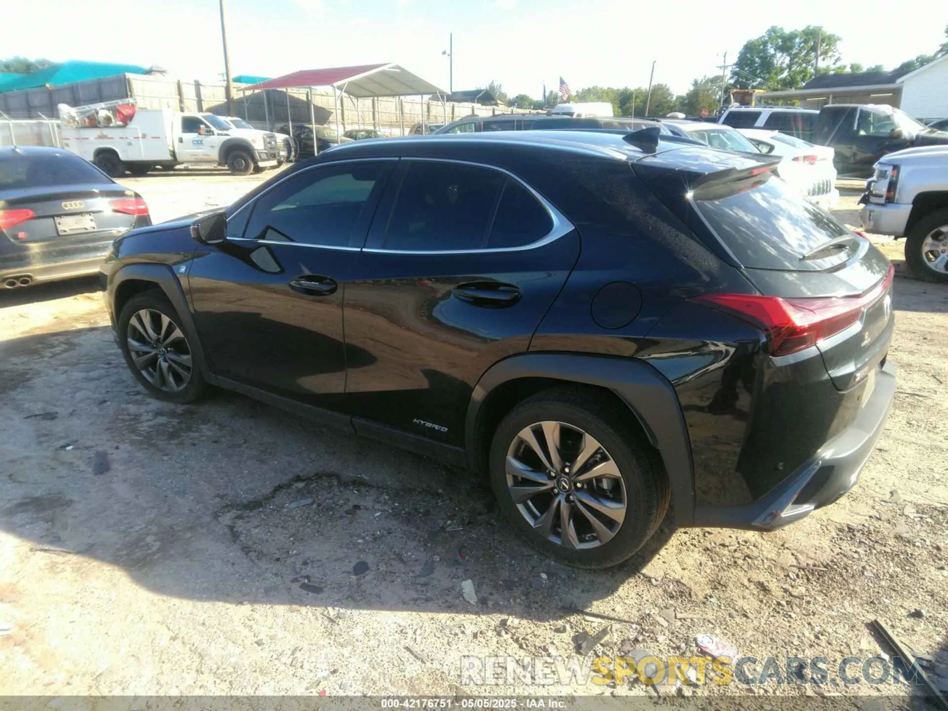 3 Photograph of a damaged car JTHU9JBH7K2012295 LEXUS UX 250H 2019