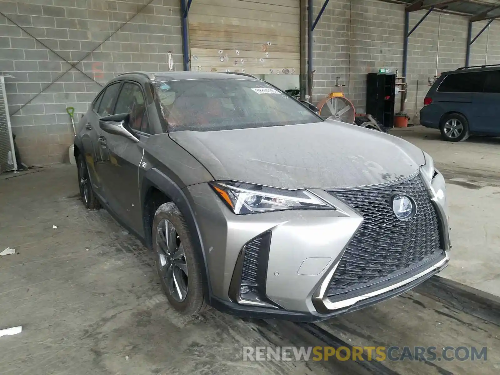 1 Photograph of a damaged car JTHU9JBH7K2013785 LEXUS UX 250H 2019