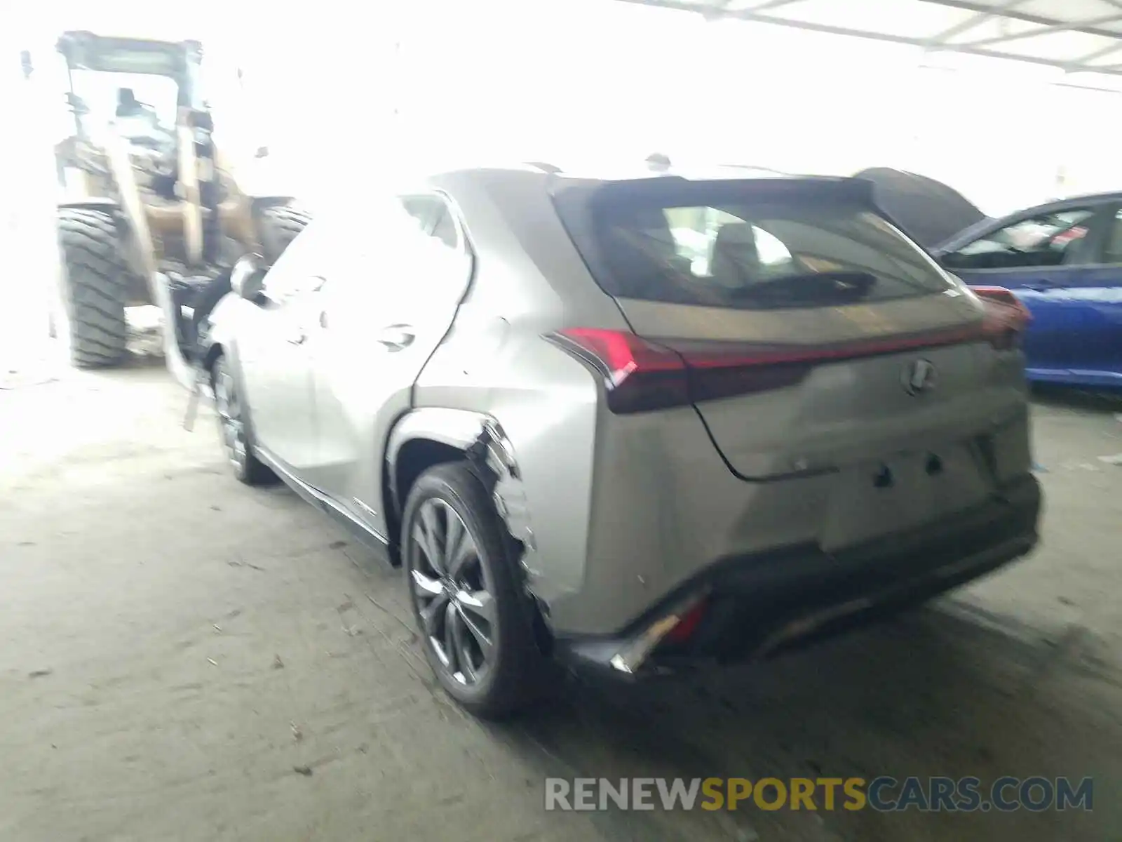 3 Photograph of a damaged car JTHU9JBH7K2013785 LEXUS UX 250H 2019