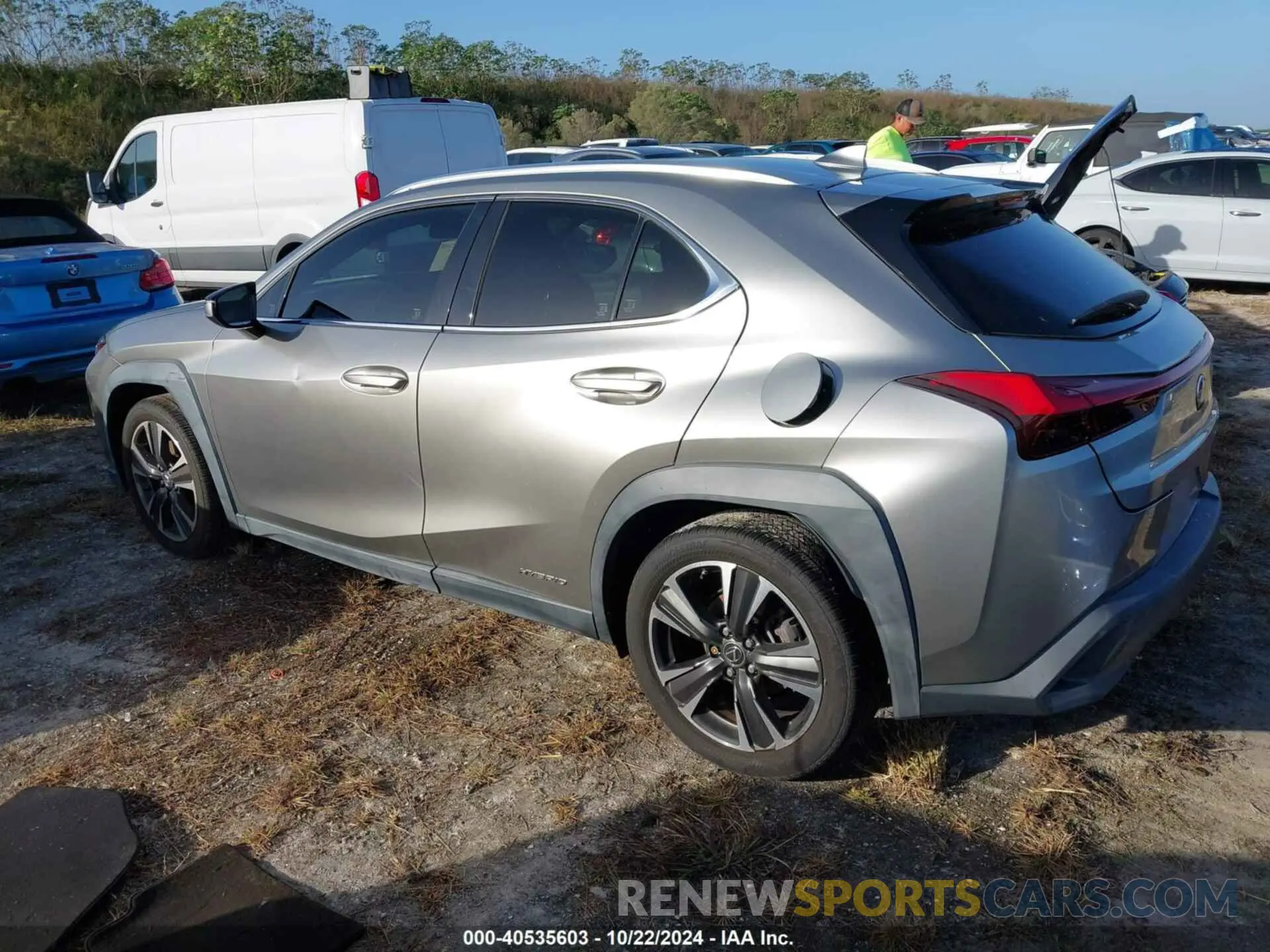 3 Photograph of a damaged car JTHU9JBH7K2017285 LEXUS UX 250H 2019