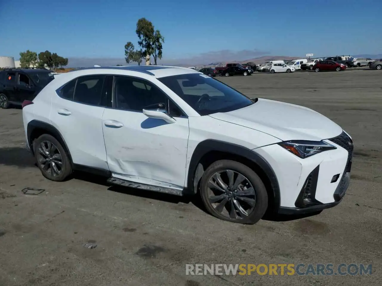 4 Photograph of a damaged car JTHU9JBH7K2018470 LEXUS UX 250H 2019