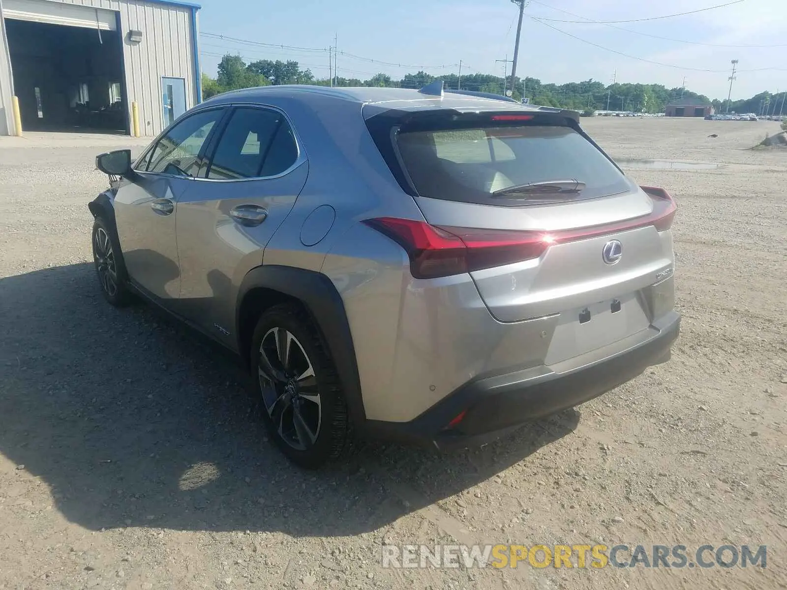 3 Photograph of a damaged car JTHU9JBH8K2018297 LEXUS UX 250H 2019