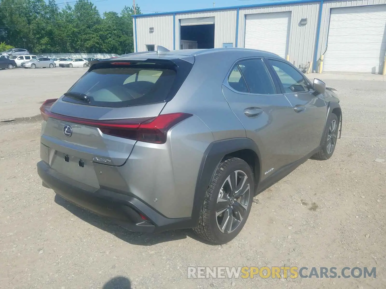 4 Photograph of a damaged car JTHU9JBH8K2018297 LEXUS UX 250H 2019