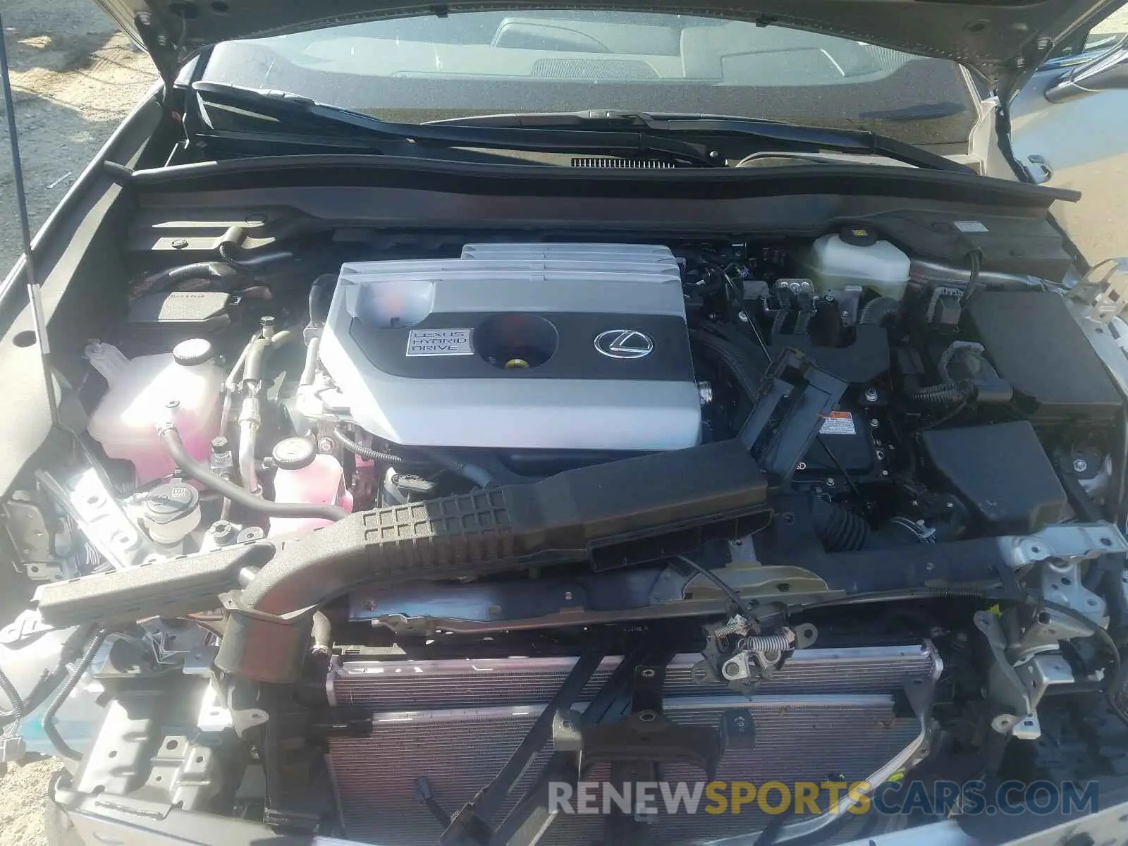 7 Photograph of a damaged car JTHU9JBH8K2018297 LEXUS UX 250H 2019