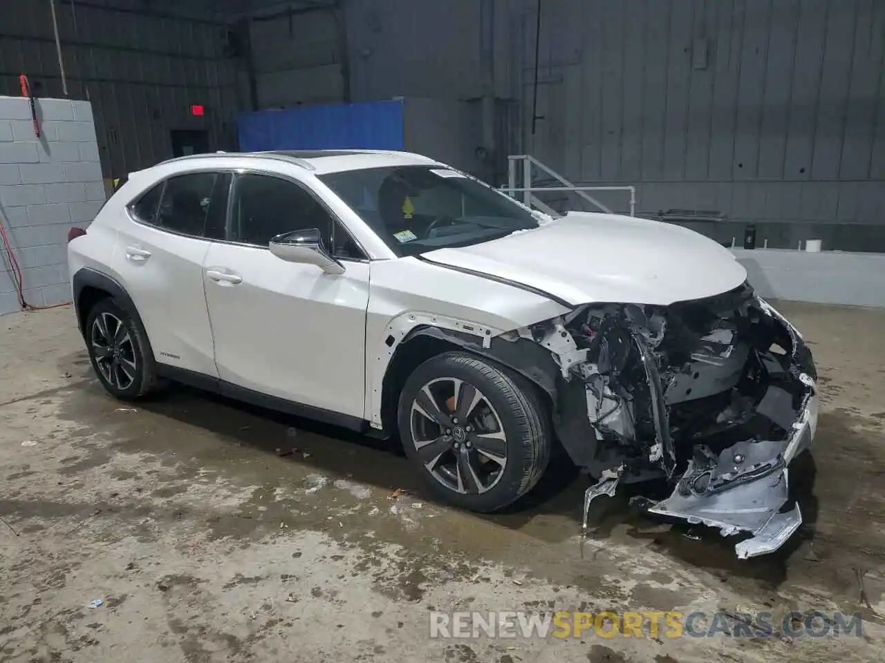 4 Photograph of a damaged car JTHU9JBH8K2018798 LEXUS UX 250H 2019