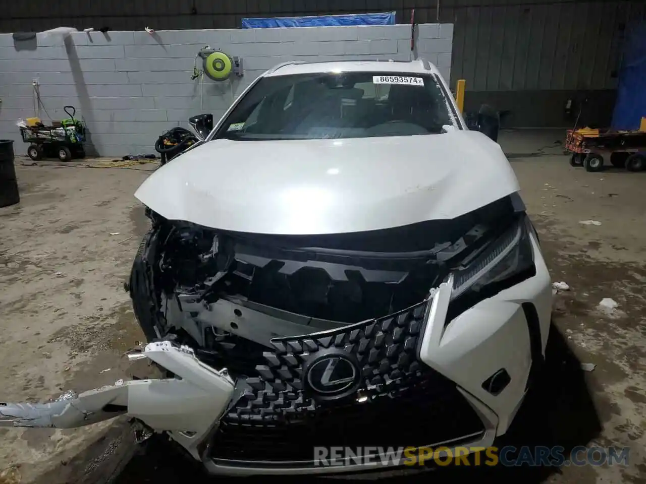 5 Photograph of a damaged car JTHU9JBH8K2018798 LEXUS UX 250H 2019