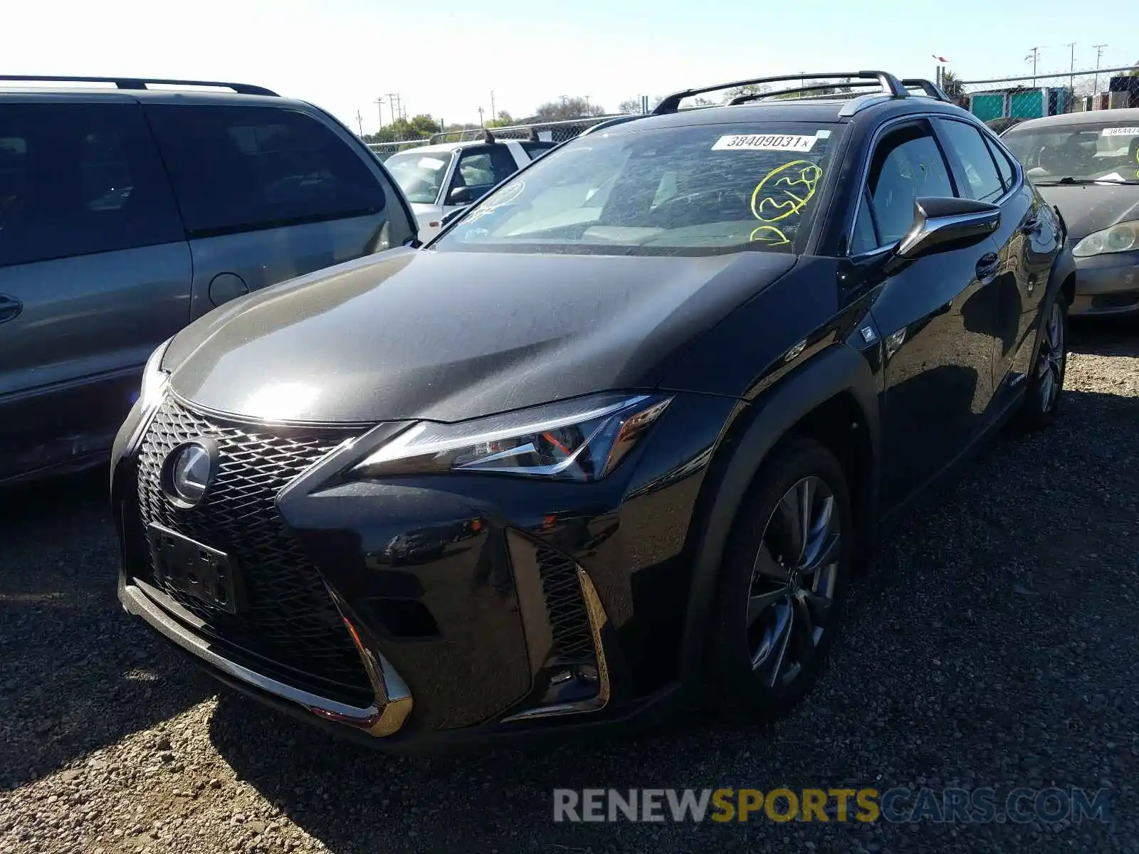 2 Photograph of a damaged car JTHU9JBH8K2018865 LEXUS UX 250H 2019