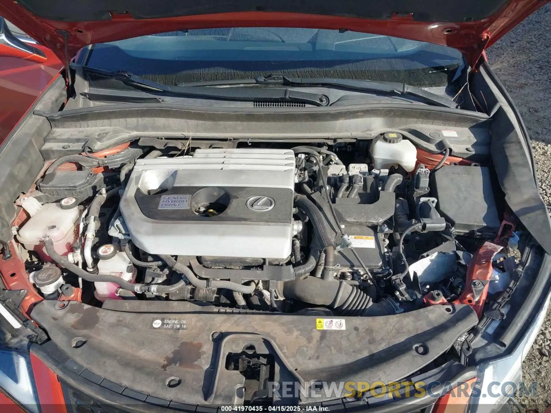 10 Photograph of a damaged car JTHU9JBH9K2004540 LEXUS UX 250H 2019