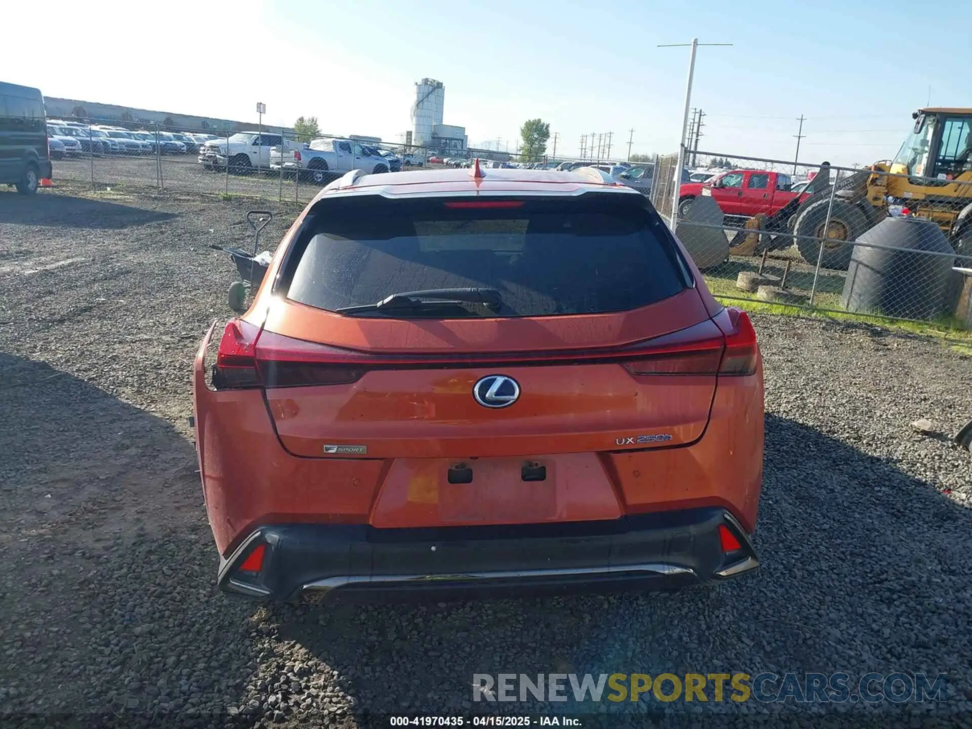 16 Photograph of a damaged car JTHU9JBH9K2004540 LEXUS UX 250H 2019