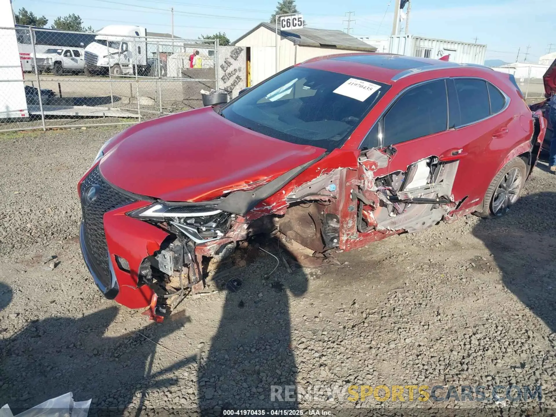 2 Photograph of a damaged car JTHU9JBH9K2004540 LEXUS UX 250H 2019