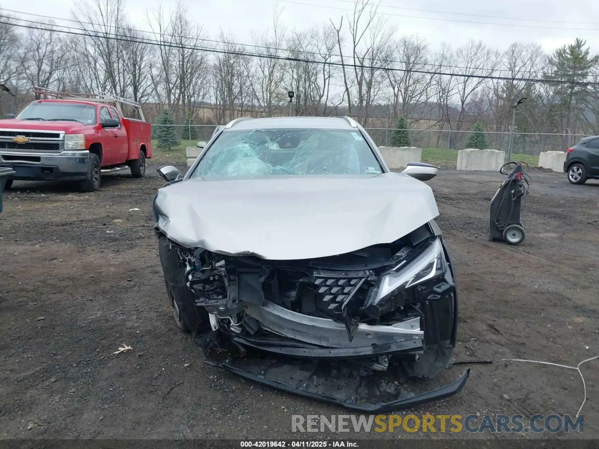 11 Photograph of a damaged car JTHU9JBH9K2008345 LEXUS UX 250H 2019
