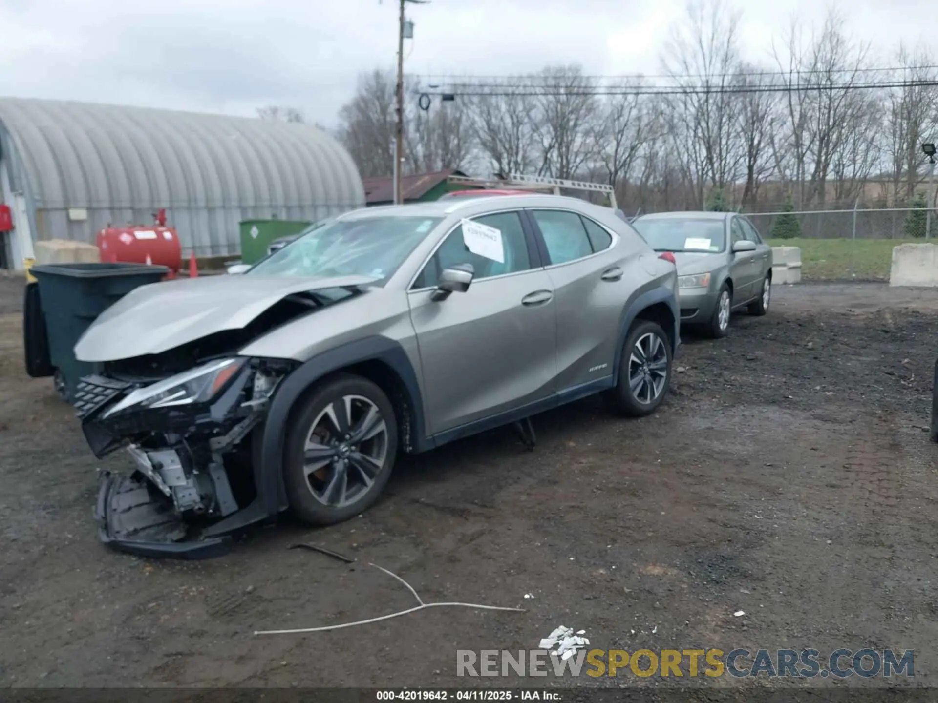 2 Photograph of a damaged car JTHU9JBH9K2008345 LEXUS UX 250H 2019