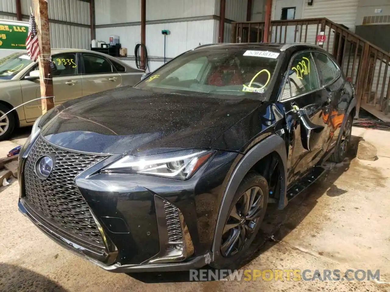 2 Photograph of a damaged car JTHU9JBH9K2011035 LEXUS UX 250H 2019