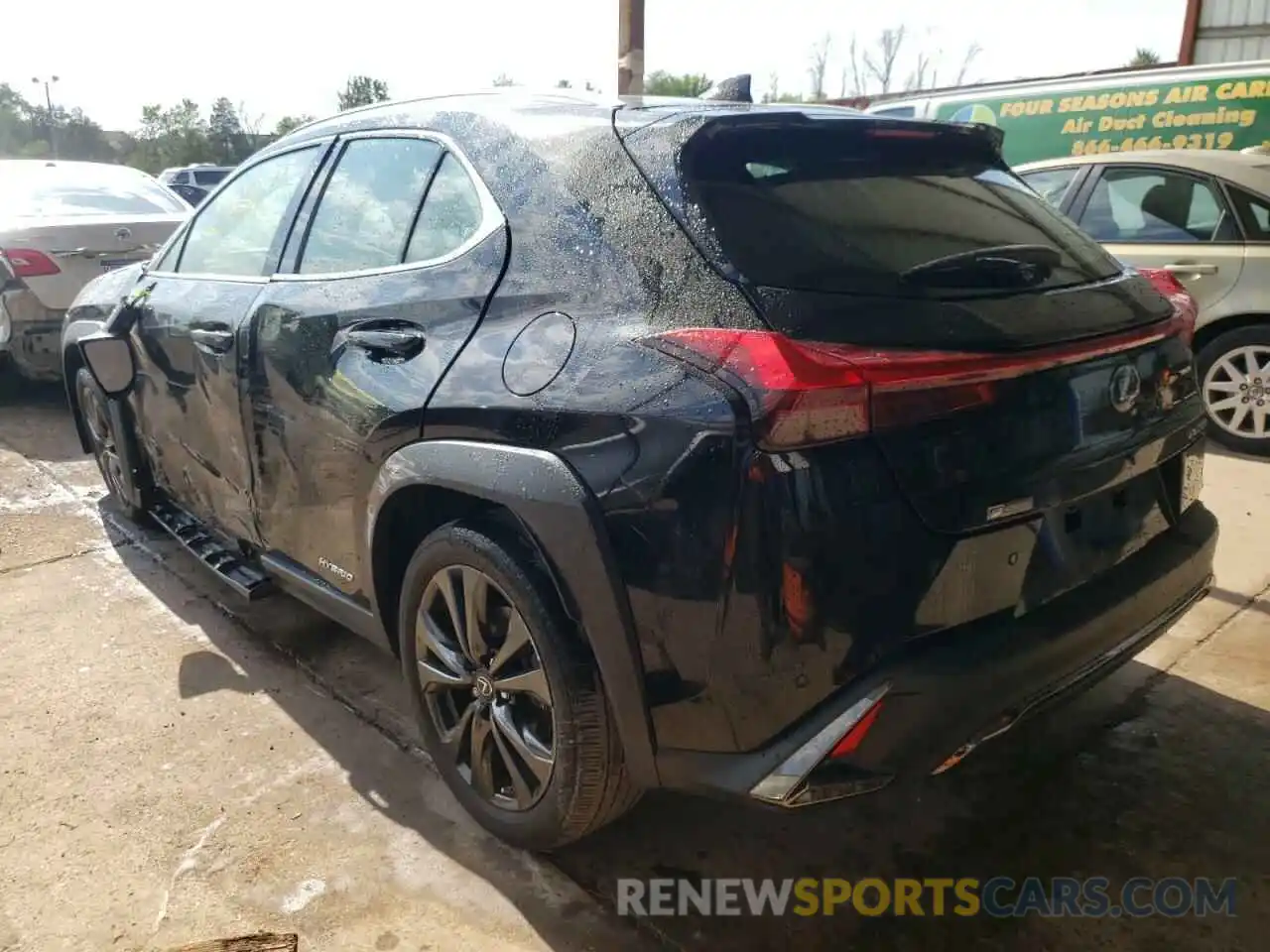 3 Photograph of a damaged car JTHU9JBH9K2011035 LEXUS UX 250H 2019