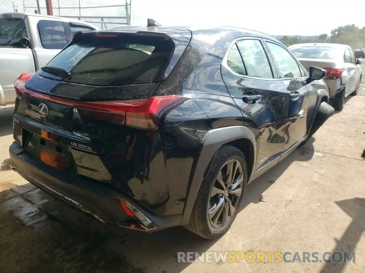 4 Photograph of a damaged car JTHU9JBH9K2011035 LEXUS UX 250H 2019