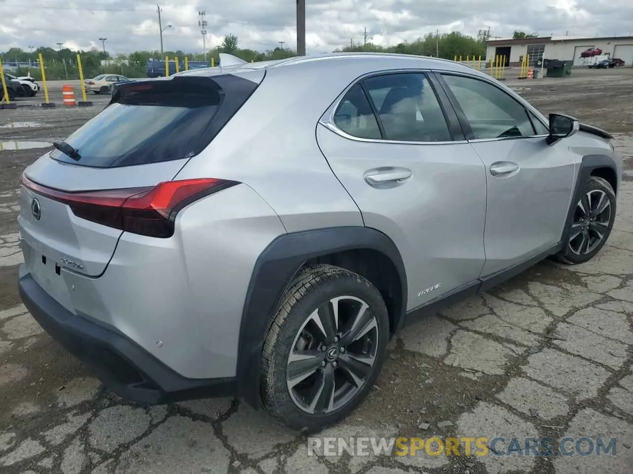 3 Photograph of a damaged car JTHU9JBH9K2017871 LEXUS UX 250H 2019