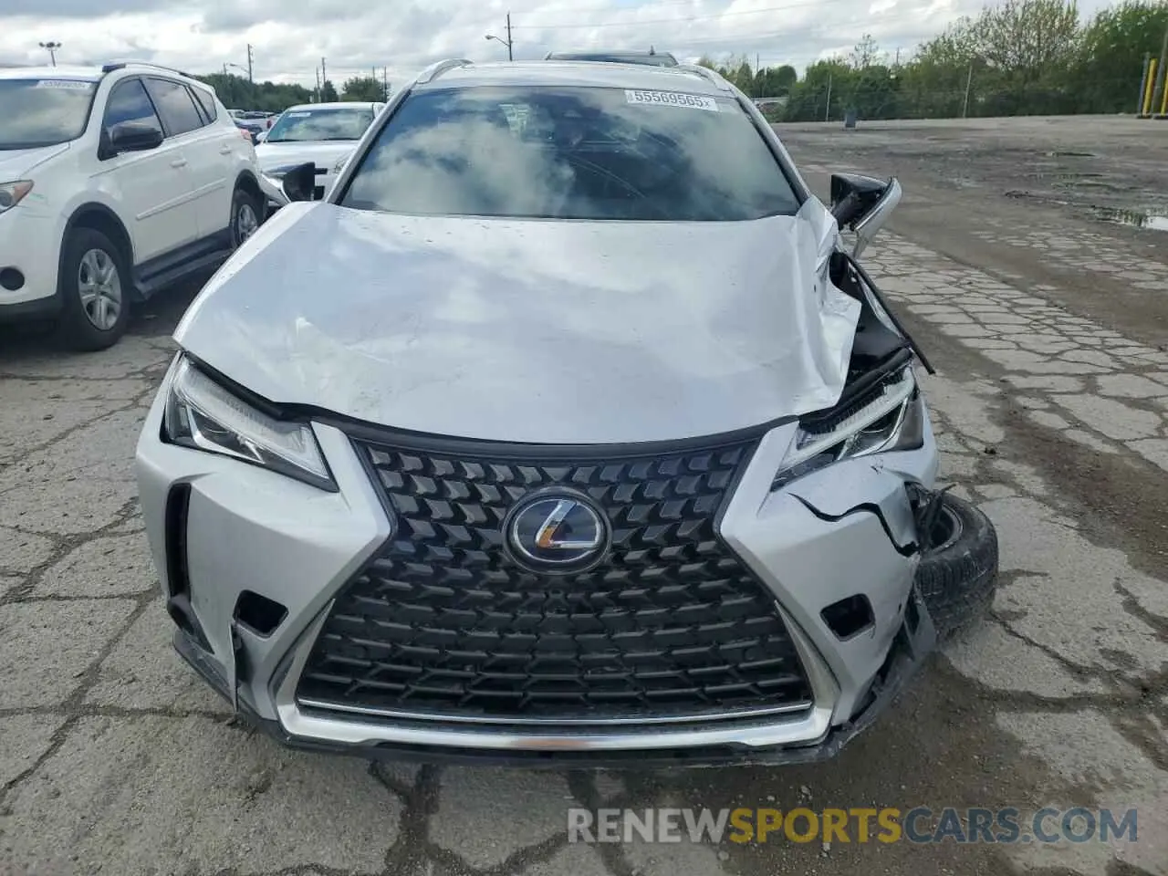 5 Photograph of a damaged car JTHU9JBH9K2017871 LEXUS UX 250H 2019