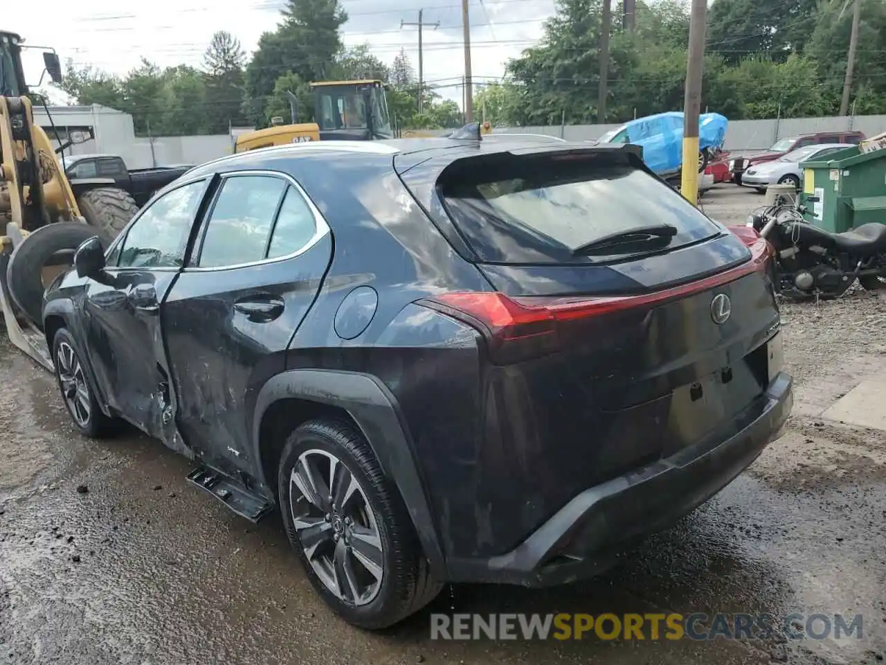 3 Photograph of a damaged car JTHU9JBH9K2017899 LEXUS UX 250H 2019