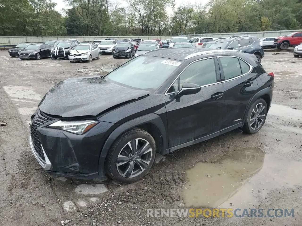 1 Photograph of a damaged car JTHU9JBHXK2002781 LEXUS UX 250H 2019