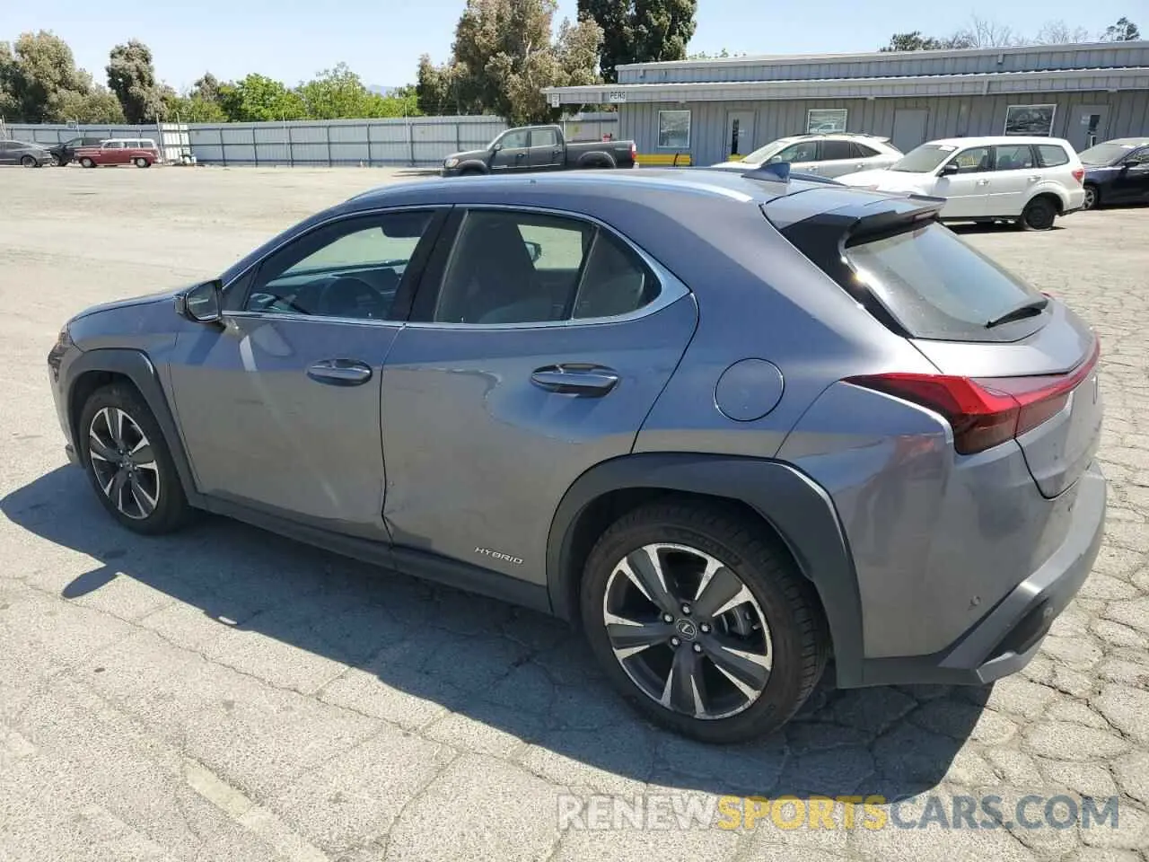 2 Photograph of a damaged car JTHU9JBHXK2017345 LEXUS UX 250H 2019