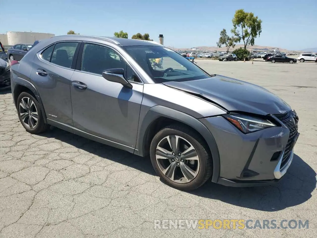 4 Photograph of a damaged car JTHU9JBHXK2017345 LEXUS UX 250H 2019