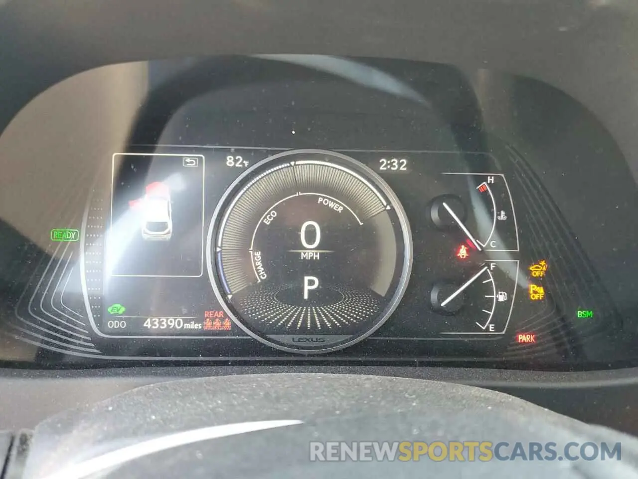 9 Photograph of a damaged car JTHU9JBHXK2017345 LEXUS UX 250H 2019