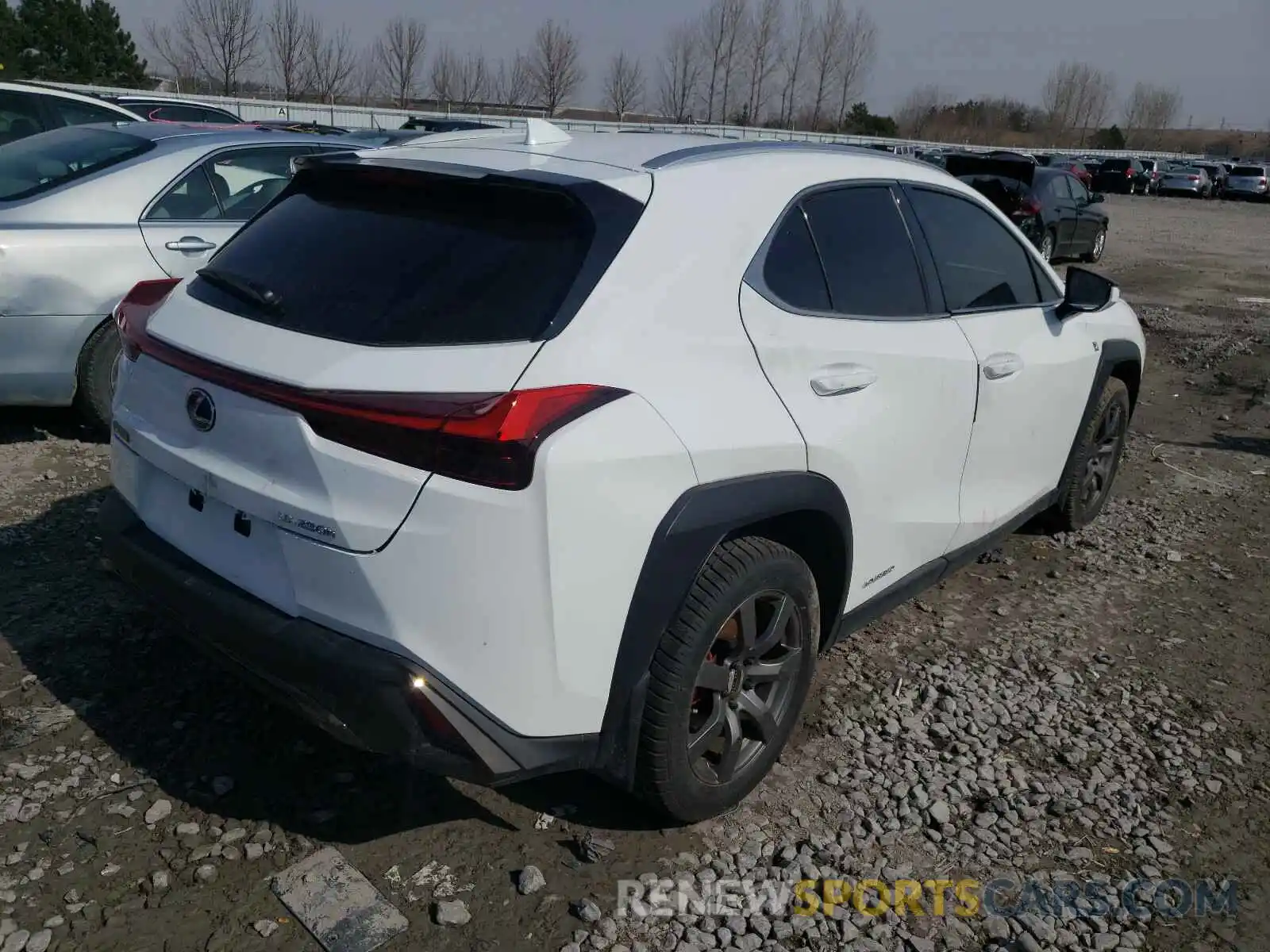 4 Photograph of a damaged car JTHU9JBHXK2017572 LEXUS UX 250H 2019