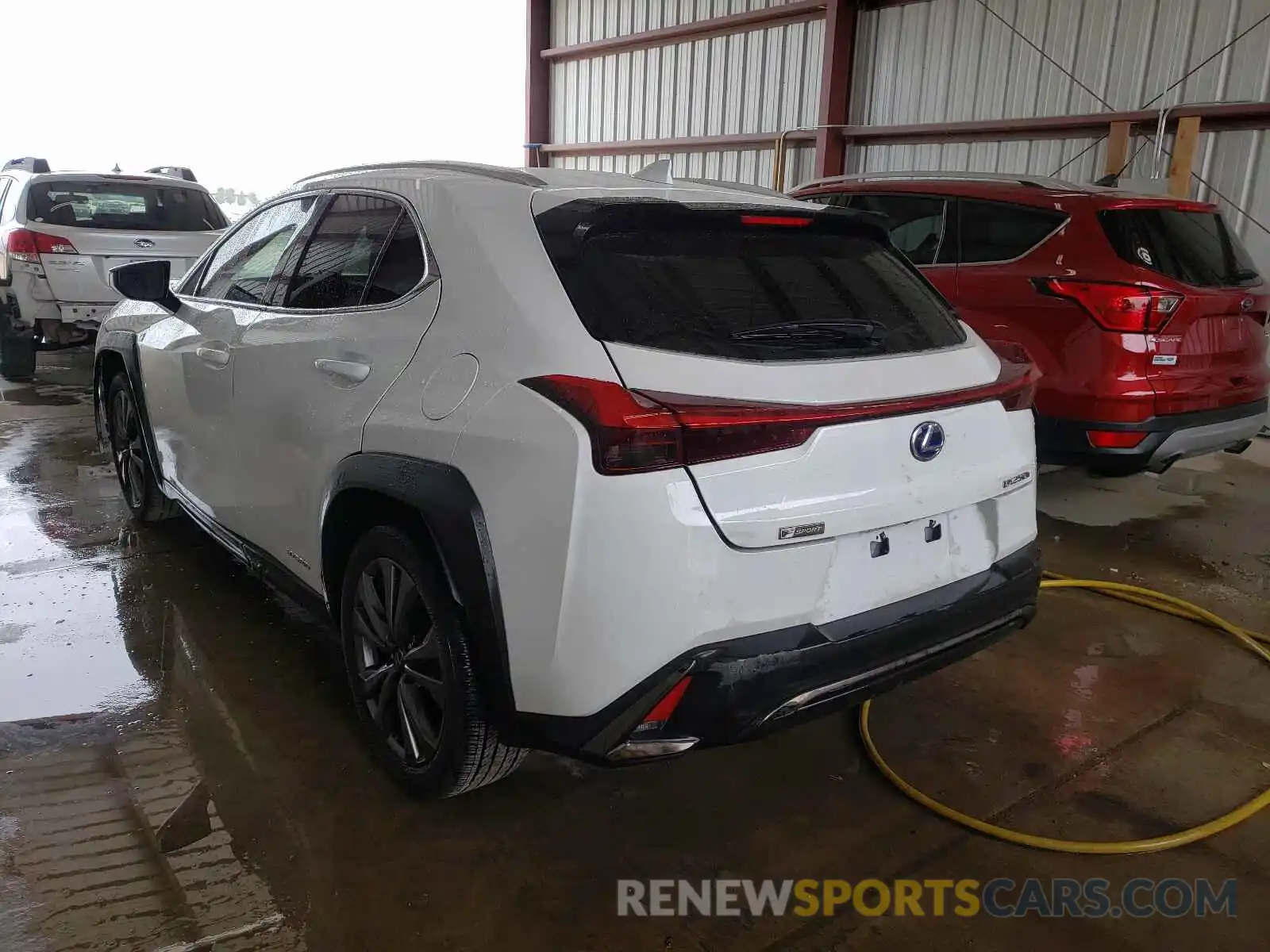 3 Photograph of a damaged car JTHE9JBH1L2034203 LEXUS UX 250H 2020