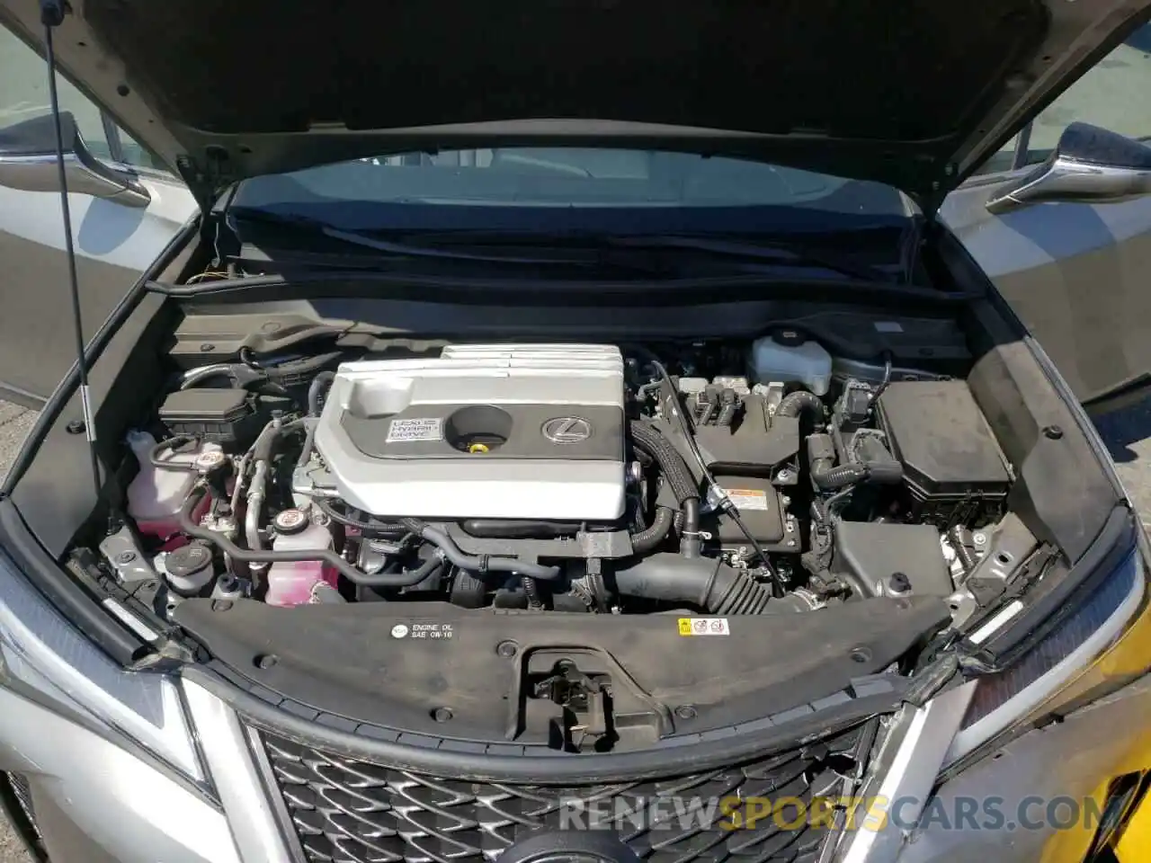 7 Photograph of a damaged car JTHE9JBH2L2033853 LEXUS UX 250H 2020