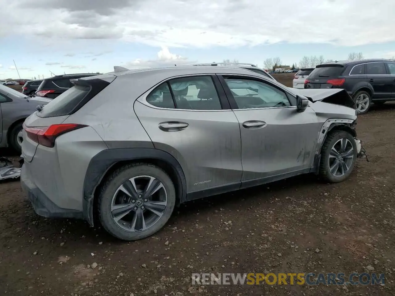 3 Photograph of a damaged car JTHP9JBH0L2028417 LEXUS UX 250H 2020