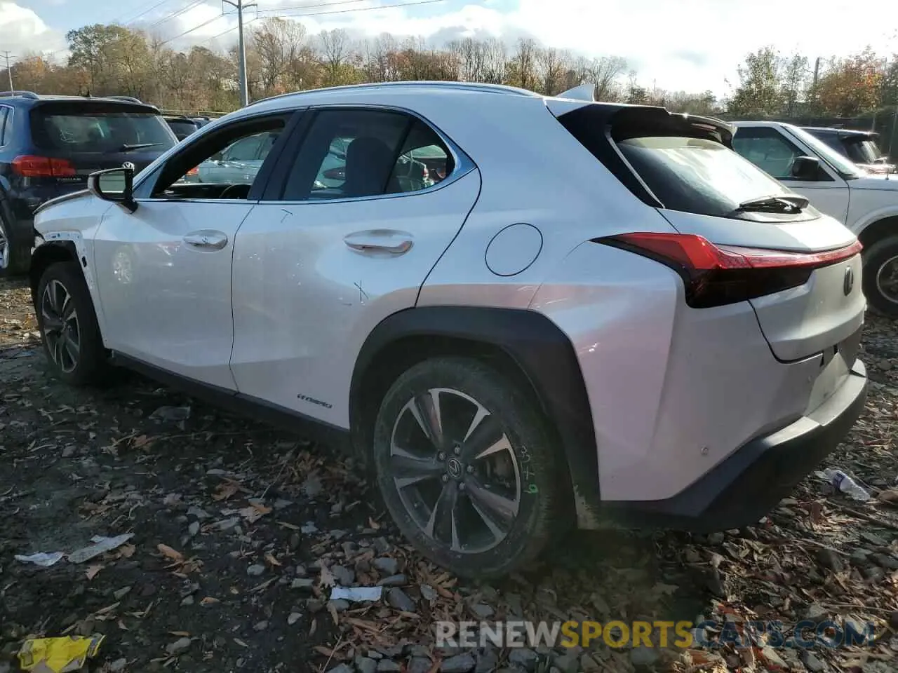 2 Photograph of a damaged car JTHP9JBH1L2020200 LEXUS UX 250H 2020