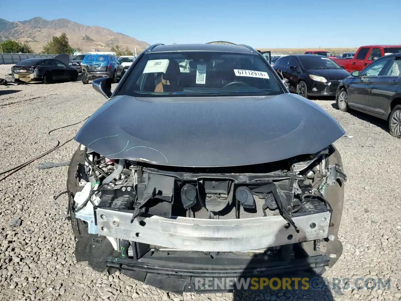 5 Photograph of a damaged car JTHP9JBH1L2030287 LEXUS UX 250H 2020