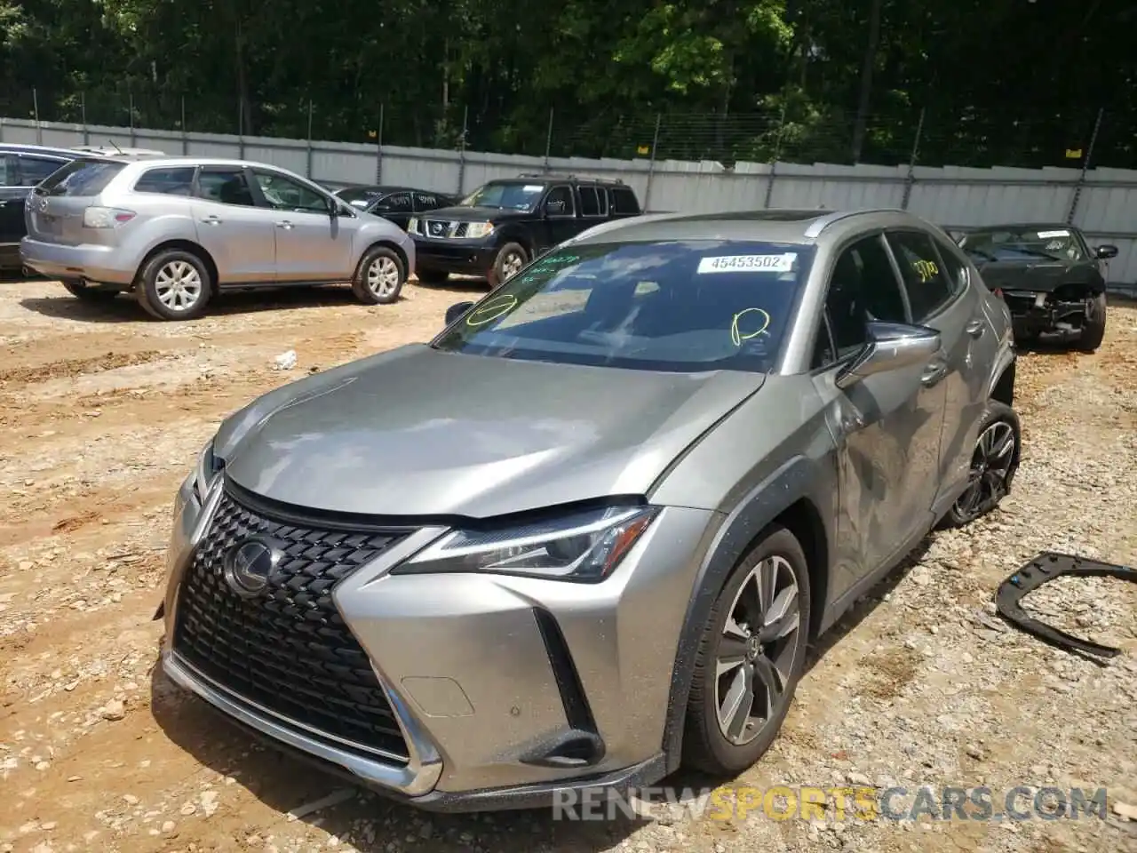 2 Photograph of a damaged car JTHP9JBH2L2028953 LEXUS UX 250H 2020