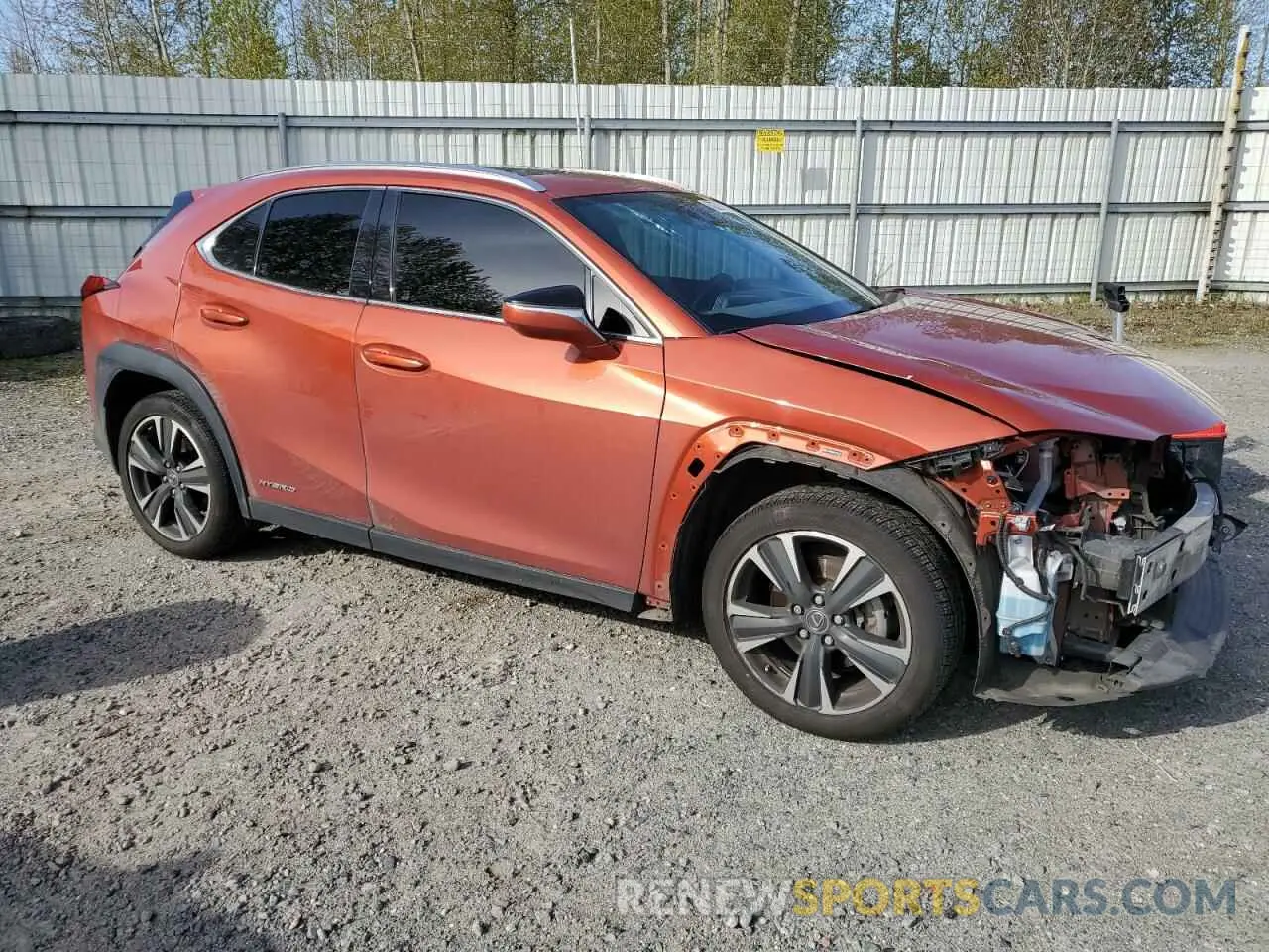 4 Photograph of a damaged car JTHP9JBH4L2022331 LEXUS UX 250H 2020