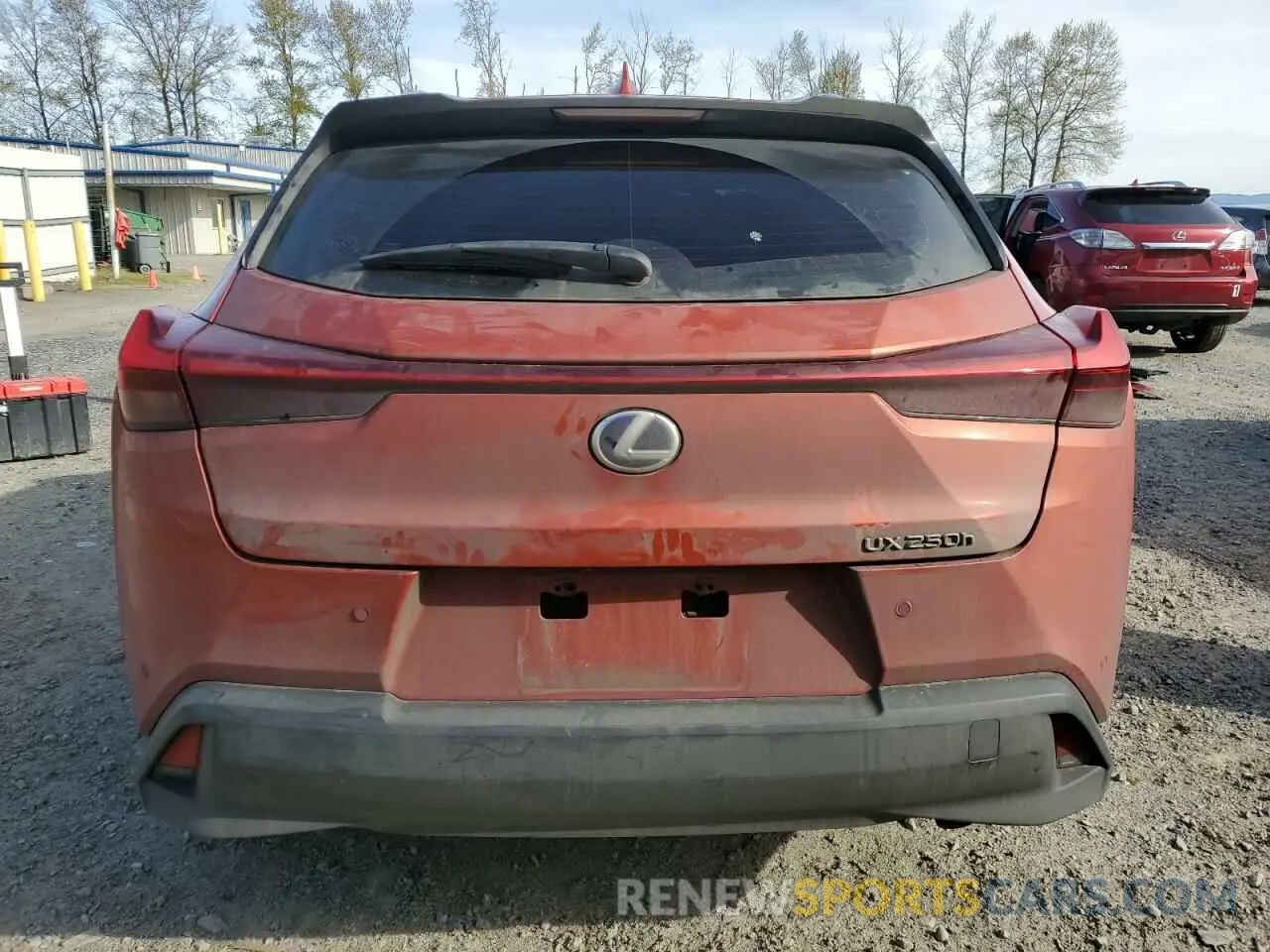 6 Photograph of a damaged car JTHP9JBH4L2022331 LEXUS UX 250H 2020