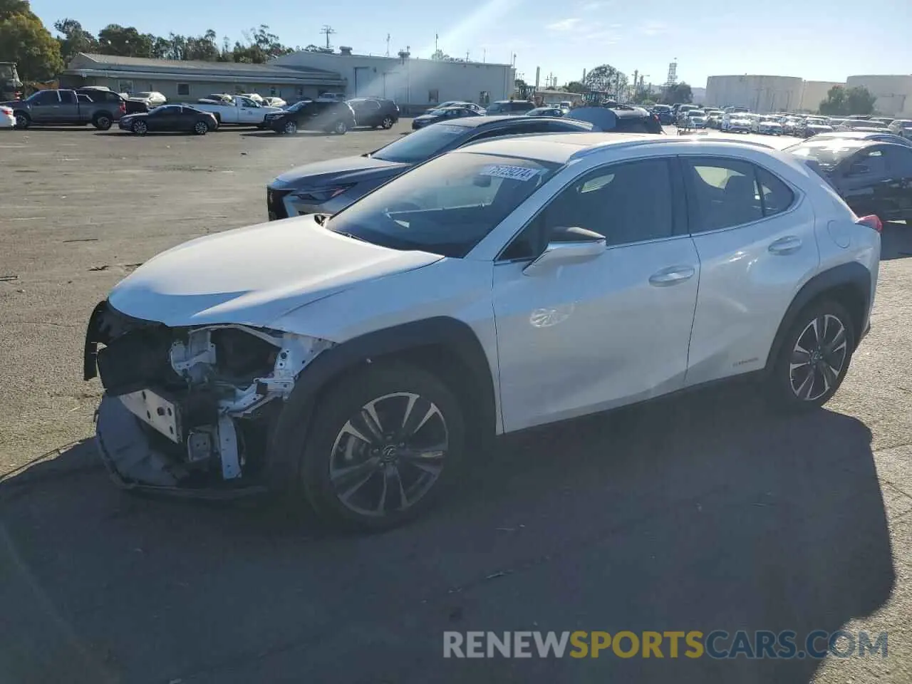 1 Photograph of a damaged car JTHP9JBH4L2023060 LEXUS UX 250H 2020