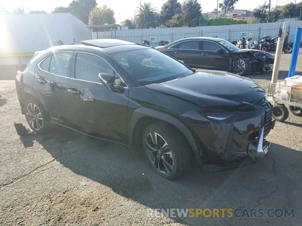 4 Photograph of a damaged car JTHP9JBH4L2025441 LEXUS UX 250H 2020